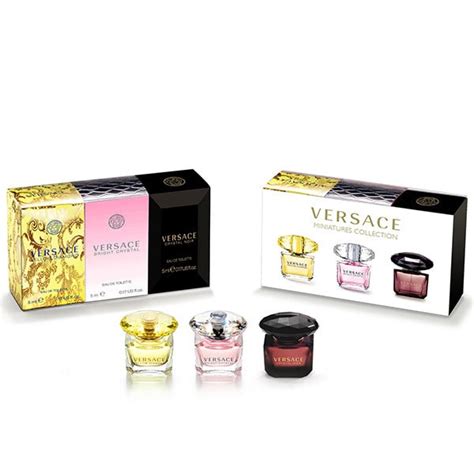 versace women's trio miniature set|versace gift set with backpack.